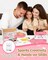DIY Make Your Own Clay Jewelry Dish Craft Kit for Girls - Jewelry Dish Making Kit, w/24 Color Polymer Clay, 7 Circle Cutters, Rollers,212 pcs Earring Making Tools Arts and Crafts for Kids Ages 6-14